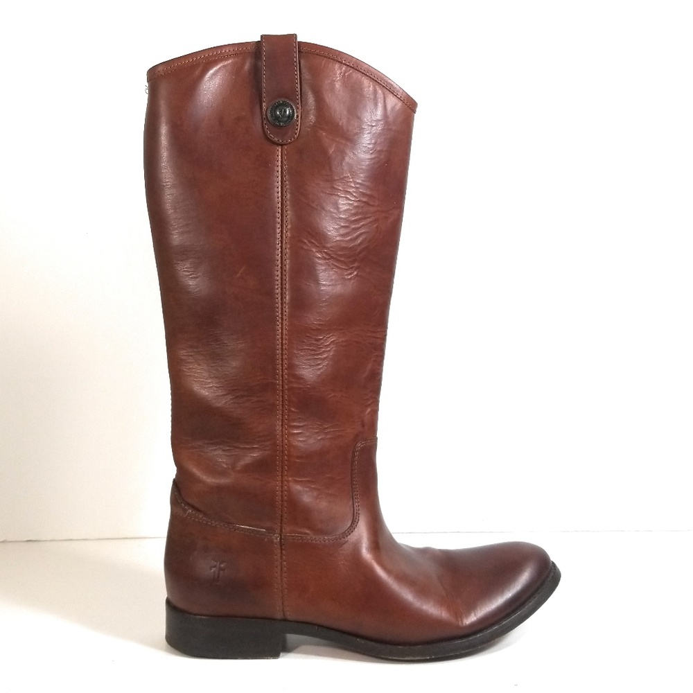 Frye 77167 Melissa Button Women Riding Boots 9.5 B